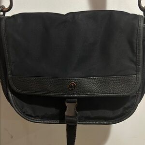 Lululemon Black Crossbody messenger Bag